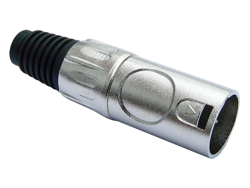 NDS Adattatore XLR XLR 3p (M) - 6.35 mm Maschio Argento NDS Adattatore XLR XLR 3p (M) - 6.35 mm Maschio Argento
