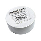 deetech GTE-50W "Eco" - Gaffa Tape / Gewebeband 50m x 50mm Rolle, weiß